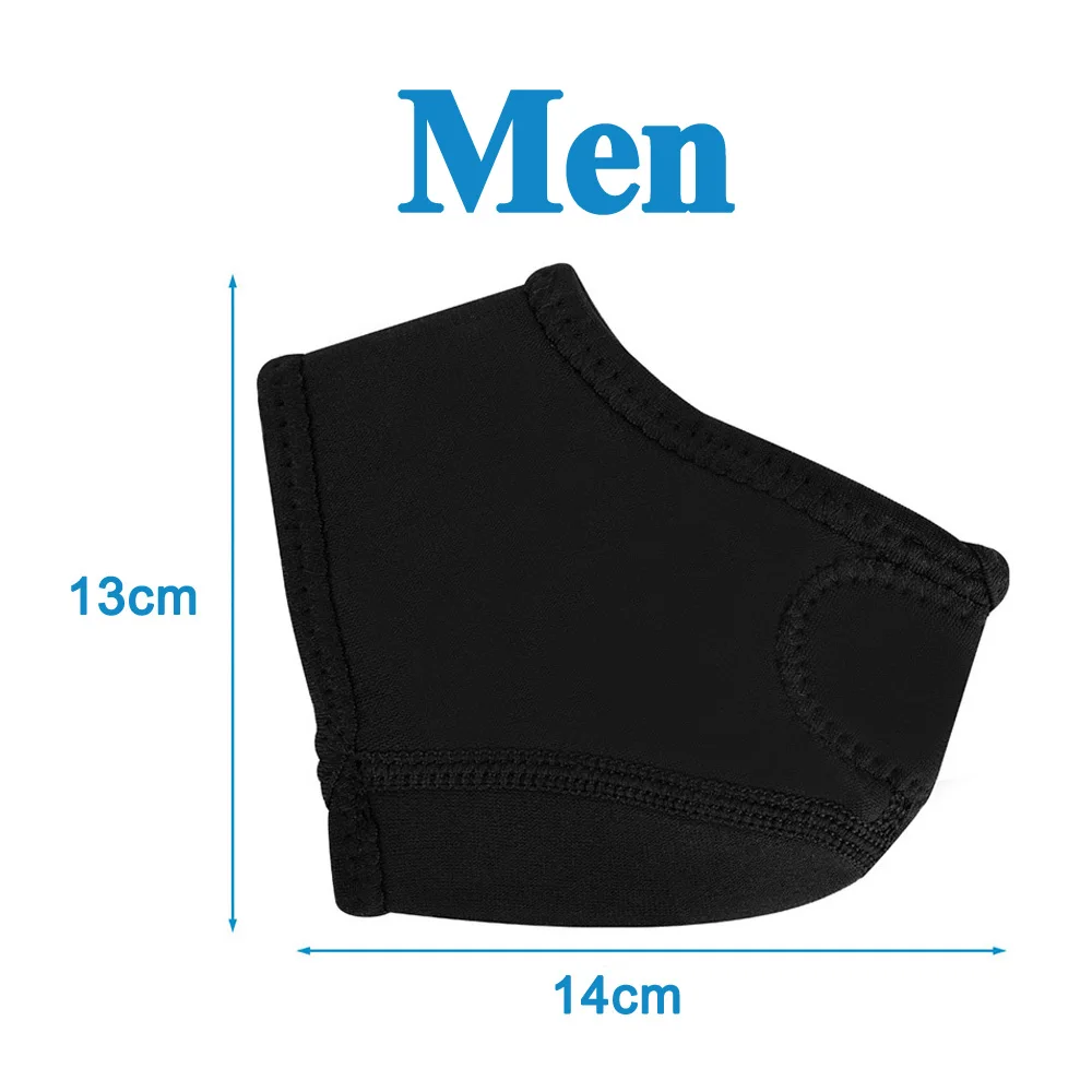 Men Size Подошвенные фасцииты носки для Ахилла тендонита мозоли шпоры для ступней с трещинами облегчение боли пяточные подушечки Подушка для ухода за ногами - Цвет: Men Size