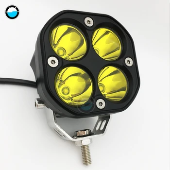 

40W Led Work Light Spotlight Spot White Amber 12V 24V for Truck Tractor SUV Pickup F150 4X4 4WD Led Light Bar.