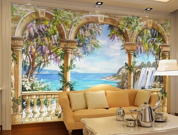 

[Self-Adhesive] 3D Coastal 4564 Wall Paper mural Wall Print Decal Wall Murals