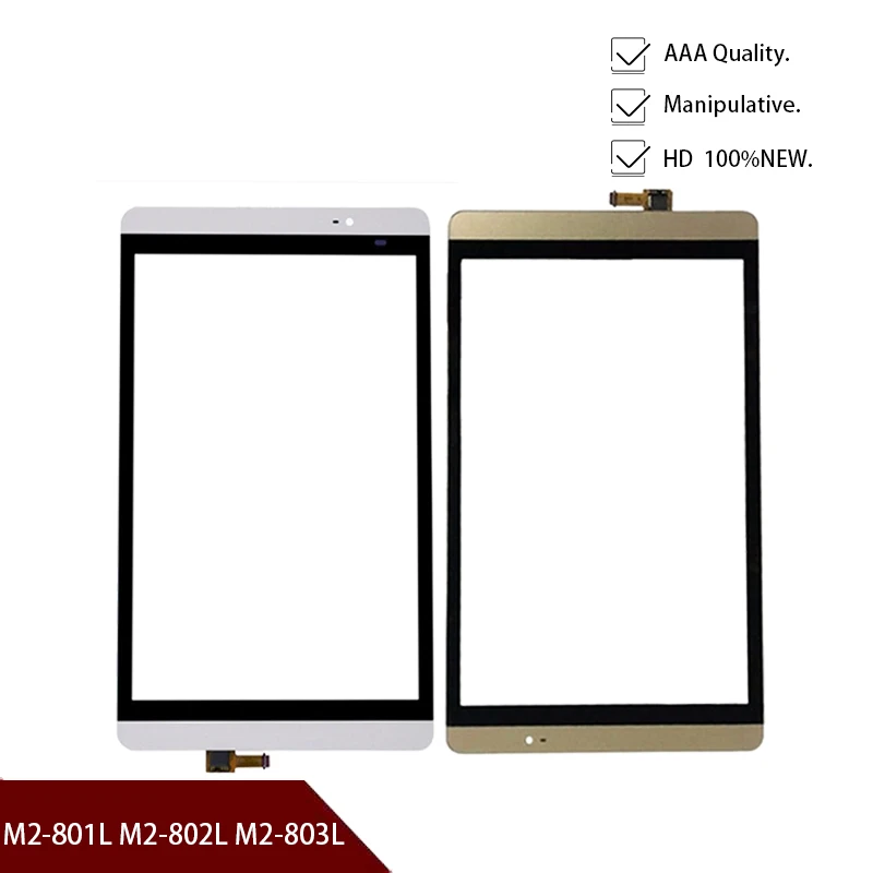 Для Huawei Mediapad M2 8 0 M2-801L M2-802L M2-803L сенсорный экран стекло дигитайзер Панель переднее