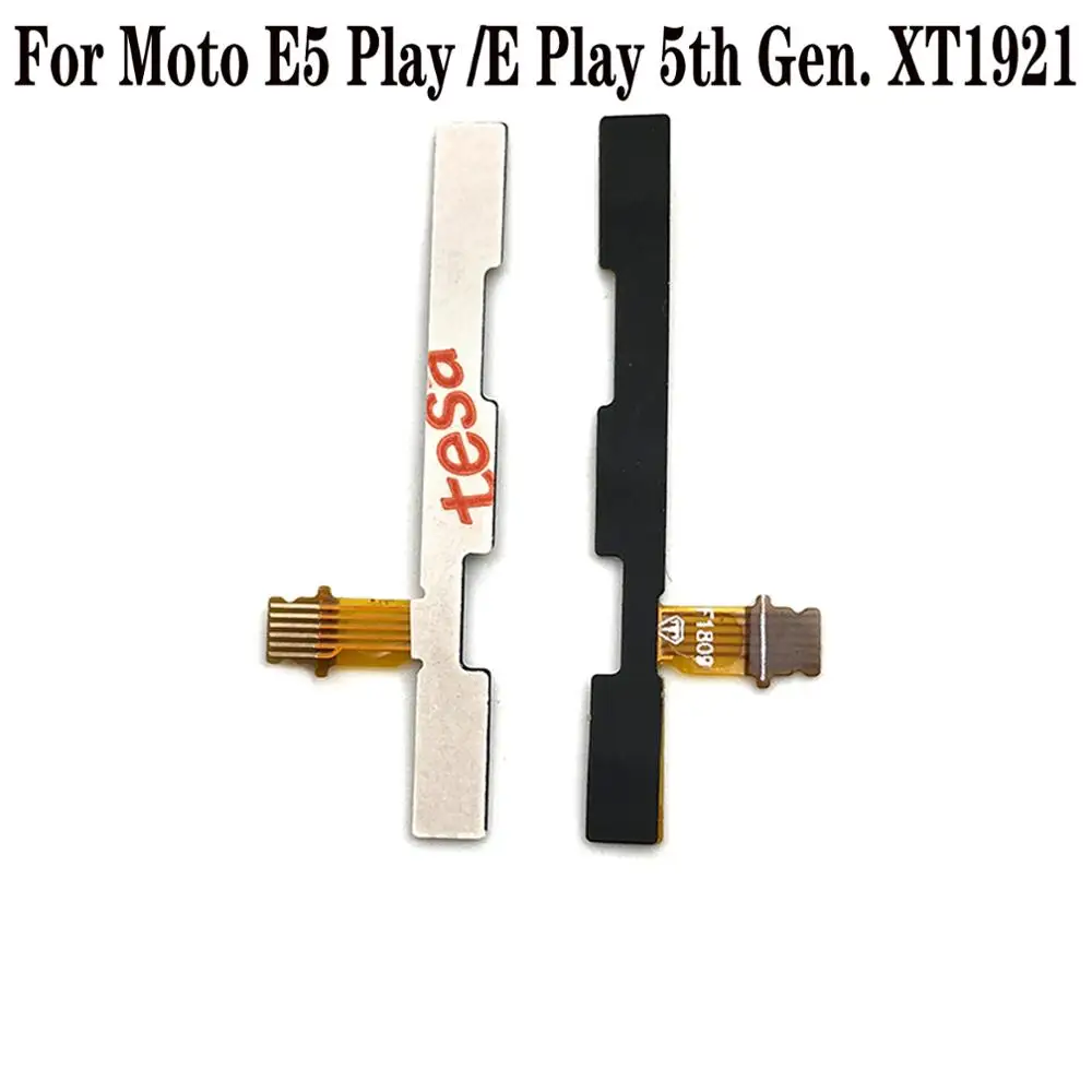 

Shyueda Original New For Motorola Moto E5 Play / E Play 5th Gen. XT1921 On / Off Power Volume Mute Lock Switch Button Flex Cable
