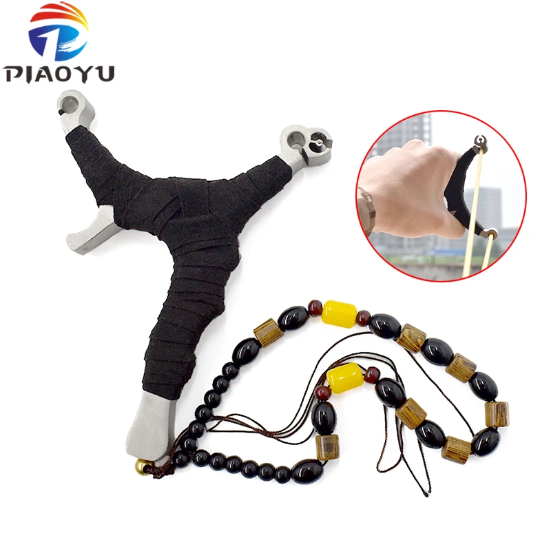 

Big Power Slingshots Hunting Slingshot with Rubber Band Shooting Stainless Steel Catapult Shooting for Hunting