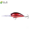 HENGJIA12.5cm 20.5g Crankbait Fishing Lure Pike Carp Fishing Artificial Hard Bait Fish Lures Wobbler Crankbait Fishing Tackle ► Photo 3/6