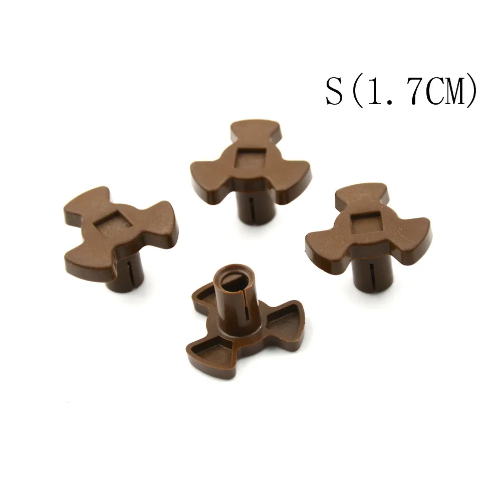 4Pcs 1,7 CM/2,3 CM Mikrowelle Plattenspieler Rollenführung Unterstützung Koppler Tablett Welle