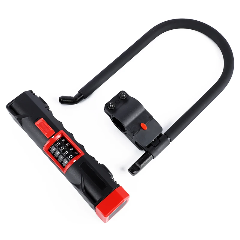 Koop West Fietsen Fiets Wachtwoord Code U Lock Anti Diefstal Motorfiets Lock Veiligheid Stalen Accessoires Cycling Bike Verbeterde Security Lock