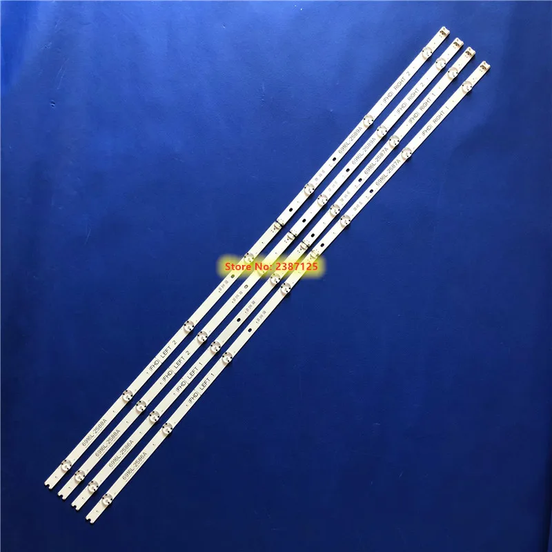 8 шт./компл. светодиодный подсветка полосы для 6916L-2586A 6916L-2587A 6916L-2588A 6916L-2589A LC490DUE FJ M1 49LH604V