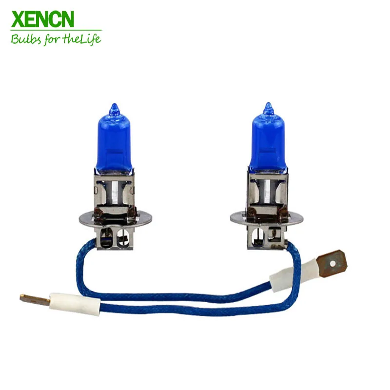 XENCN H3 12 в 85 Вт Pk22s 5300 к синий бриллиант светильник автомобильные лампы немецкая галогенная автомобильная лампа для skoda fabia e60 30% более яркий луч 75 м