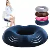 1PCS Donut Pillow Hemorrhoid Seat Cushion Tailbone Coccyx Orthopedic Medical Seat Prostate Chair for Memory Foam 1