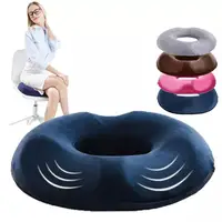 1PCS Donut Pillow Hemorrhoid Seat Cushion Tailbone Coccyx Orthopedic Medical Seat Prostate Chair for Memory Foam 1