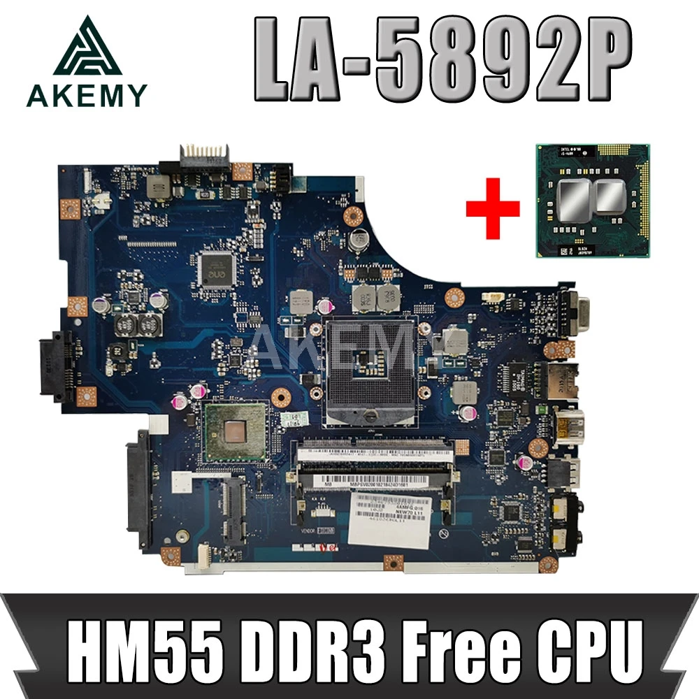 Akemy NEW70 LA 5892P для Acer aspire 5741G 5741 5742 5742G PC материнская плата вместо 5891P 5893p