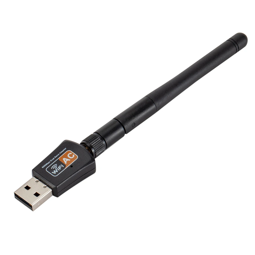 Network Cards Wifi Adapter USB Dual Band 600Mbps 5/2.4Ghz LAN Antenna Dongle Wifi for Win 7 8 10 Mac Vista Windows XP Network Cards Wifi Adapter USB Dual Band 600Mbps 5/2.4Ghz LAN Antenna Dongle Wifi for Win 7 8 10 Mac Vista Windows XP
