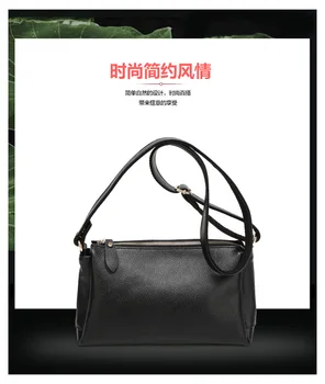 

2019 New Genuine Leather Women Bag Fashion Women Shoulder Bag Package Clutch Women Handbags
