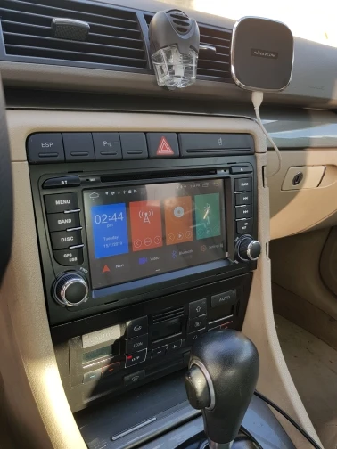 Flash Deal Aotsr Android 9.0 GPS navigation Car DVD Player For Audi A4 S4 RS4 2003-2012 car Head unit multimedia player radio tape recorder 7