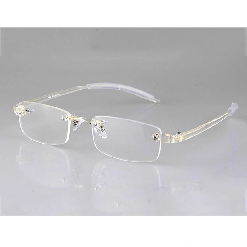 TR90 бескаркасные женские и мужские очки ультралегкие синие оптические оправы для очков гибкие эластичные прозрачные очки прозрачные линзы