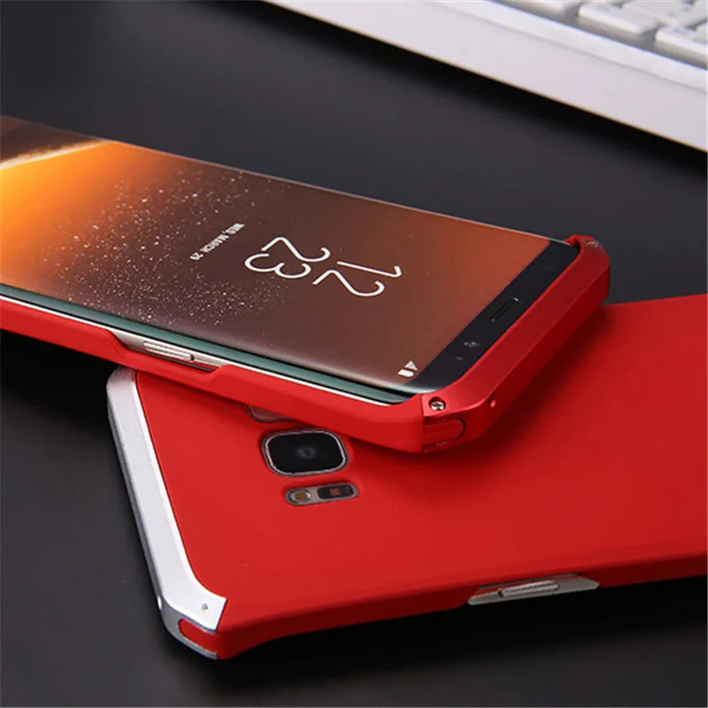 Металлический бронированный чехол с полной защитой 360 градусов для Samsung Galaxy S7