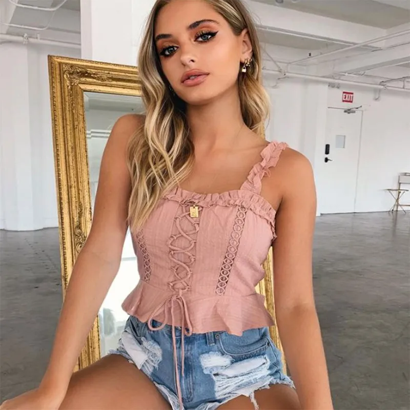 RUFFLE CROP TOP21