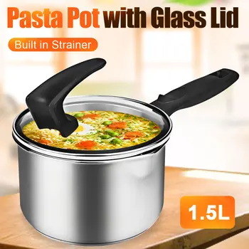 

17CM NonStick Sauce Milk Pan With Pot Cover Stainless steel