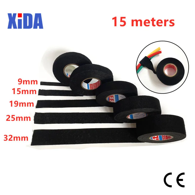 Adhesive Cloth Tape Cable Harness Wiring Looms New Tesa Type