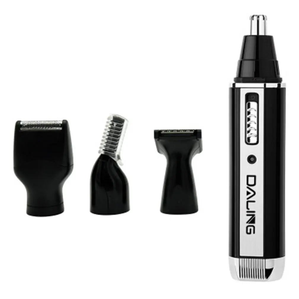 

4 In 1 Electric Nose Hair Trimmer Multifunction Reciprocating Type Beard Shaver Sideburns Cutter Eyebrow Shaping Trimmer Device