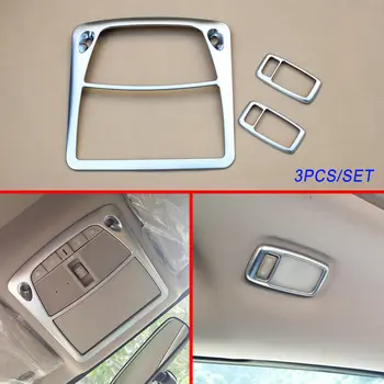 

Chrome Interior Parts Moon Reading Light Buttons Cover Trim Fit For Rogue X-Trail T32 Accessories 2014 2015 2016 2017 2018
