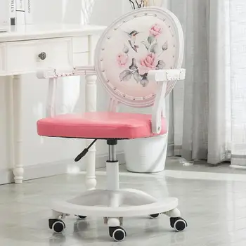 

Learning chair writing chair backrest home child elementary school junior high school student desk lift adjustable seat home