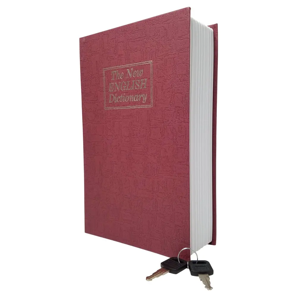 

Cash Box Dictionary Mini Safe Box Book Money Hidden Secret Security Safe Lock Cash Money Coin Storage Jewellery Key Locker