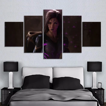 

Cartoon CG Kai'Sa (Kaisa) League of Legends HD Game Poster Paintings Canvas Art for Room Wall Decor