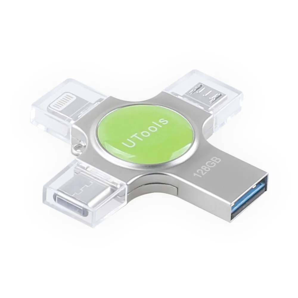 LL TRADER Mini USB карта памяти 128 Гб OTG USB флеш-накопитель для iPhone 64 ГБ флеш-накопитель для iOS iPad Android type-C 32 Гб - Цвет: U29 silver