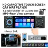 Car Radio 1din jsd-3001 autoradio 4 inch Touch Screen Audio Mirror Link Stereo Bluetooth Rear View Camera usb aux Player ► Photo 2/6