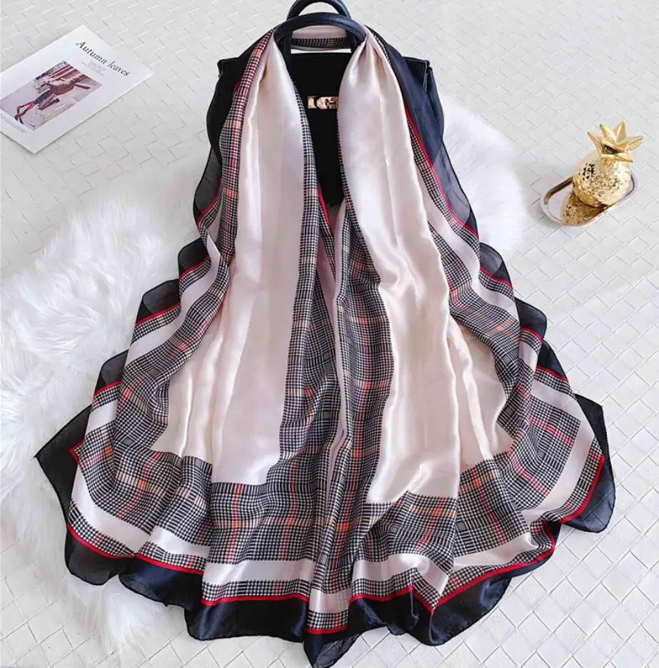 Женский шарф bufanda de Invierno para mujer bufanda cuadrada para chica chal шаль шарфы - Цвет: 05