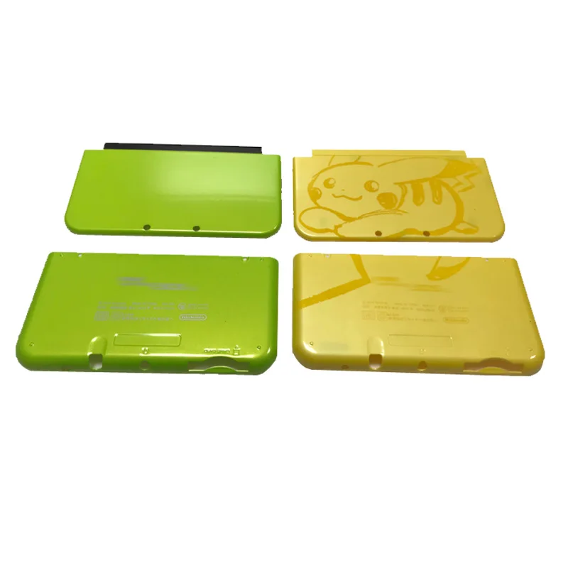 Original Snes Pikachuyellow Green Top Bottom Cover Case For New 3ds Xl Surface Battery Case Cover Shell Included Screw Case For Case Replacementsilver Top Aliexpress