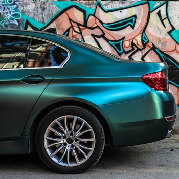 

SUNICE Magical Green Car Sticker Wrapping Film Car Body Air Free Anti-scratch Protection Film Vehicle Car Sticker 60"x9.8 feet