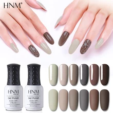 HNM 8 мл Macchiato УФ гель лак для ногтей светодиодный матовый гель, топ-лак замачиваемый лак Lucky Hybrid Полупостоянный лак