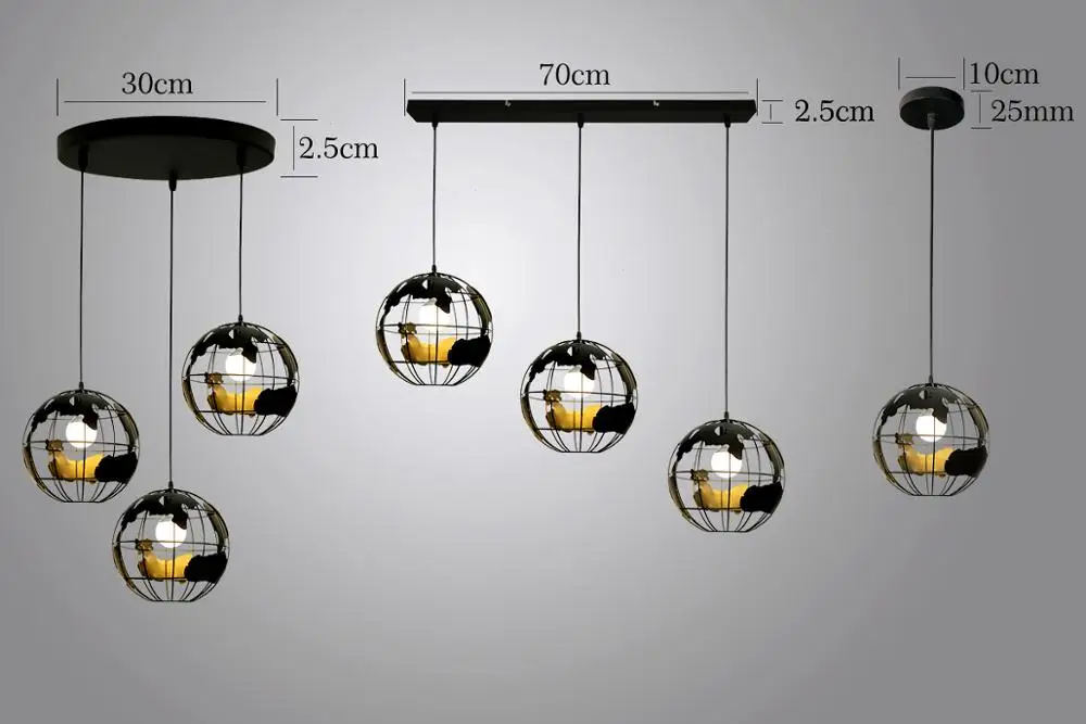 Скандинавский земной светодиодный подвесной светильник s для гостиной ресторана подвесной светильник ing современный светильник подвесной светильник s шар светодиодный светильник