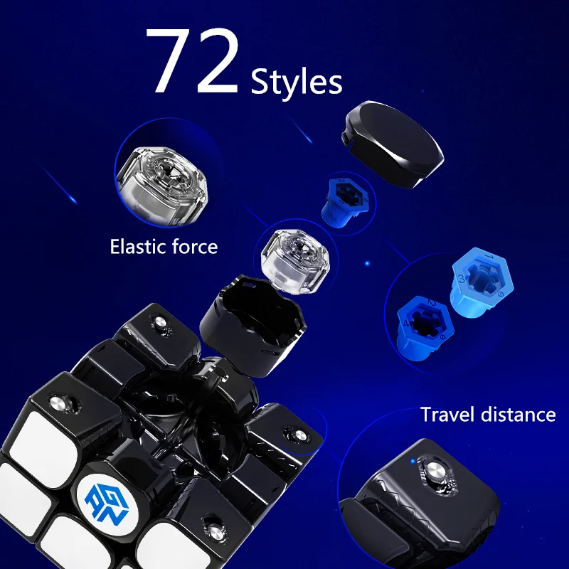 GAN356 X S 2019 flagship version 3x3 magnetic puzzle cube professional magic master speed Stickerless cubo Magico