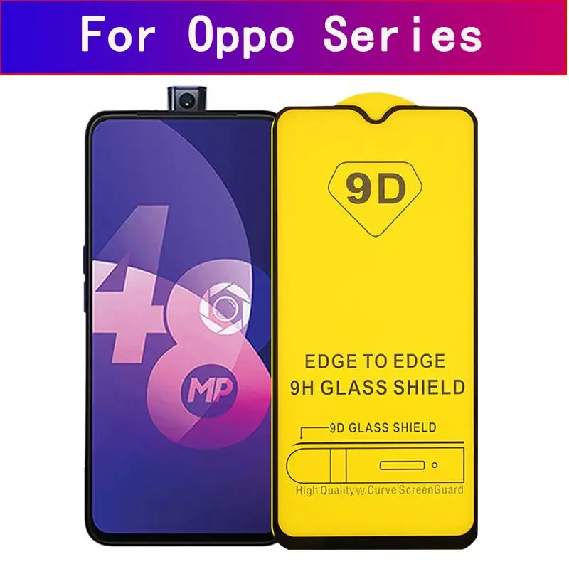 Закаленное стекло для OPPO Realme X Z 5 Xlite C2 Reno Z A 2F F11 Z1 профессиональная защита Защитная стеклянная пленка