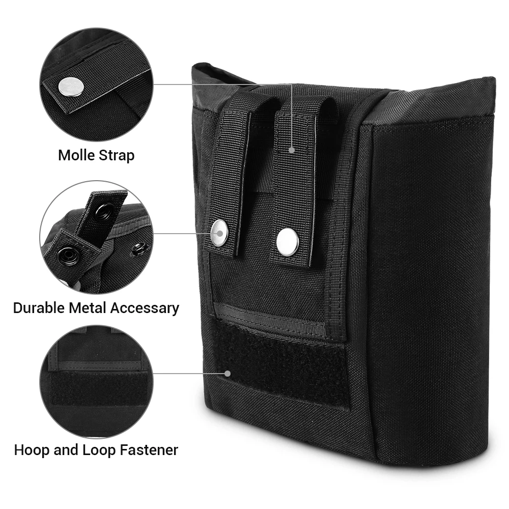1000D Тактический Molle Dump Pouch складной магазин для патронов Сумка для охоты рециркуляции талии EDC сумка Drop Pouch Военные Аксессуары