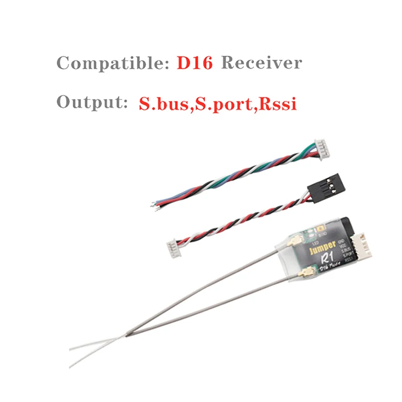 for T16 Plus Only for PIX PX4 APM Flight Controller Jumper-XYZ R8 Receiver 16CH Sbus for Frsky D16 D8 Mode Radio Remote Controller