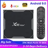 Android 9.0 X96 Max plus Smart TV Box Amlogic S905X3 4GB 32GB 64GB 8K 1080P 2.4G 5G Dual Wifi BT4.0 Set Top Certified Box X96Max ► Photo 1/6