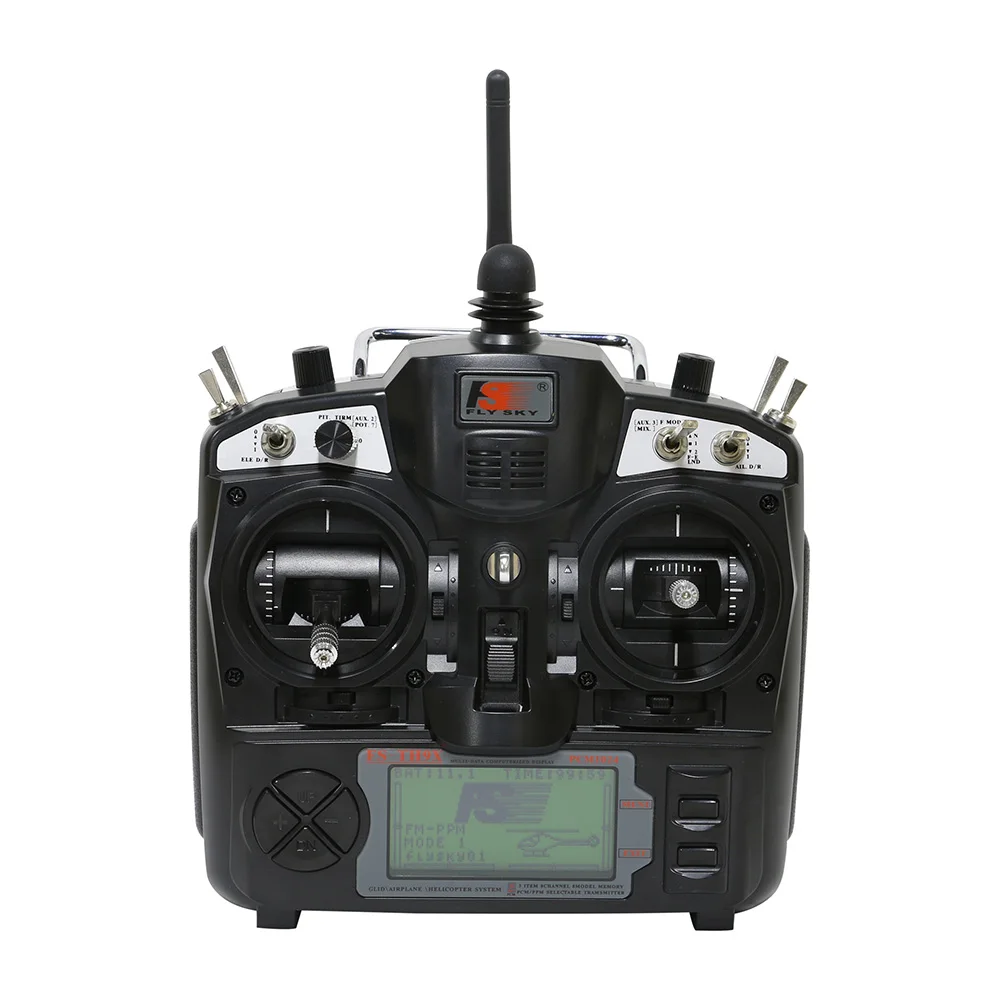 

FS-TH9X FS-TH9B 2.4G 9CH Radio Set System RC 9CH Transmitter +FS-IA6B Receiver Radio Control Transmitter
