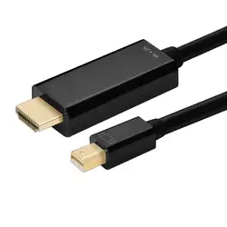 Thunderbolt Mini Dp дисплей к Hdmi кабель папа-папа адаптер для Macbook Pro Air камера ТВ проектор Поддержка 4K * K 3D