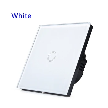 

Remote Remote Control Touch Waterproof Crystal Glass Switches Panel 1 Gang 1 Way 433MHz.EU/UK Standard