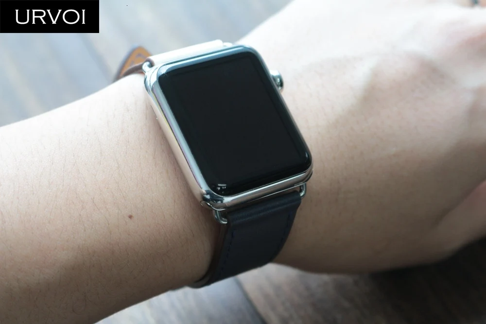 Один тур band для apple watch серии 4 3/2/1 Swift кожаный ремешок для наручных часов iWatch, наручные часы классический дизайн; ручная работа;