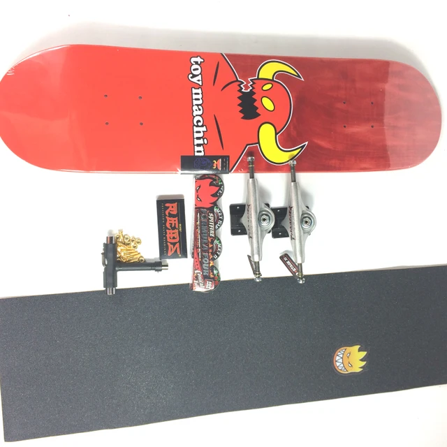 zwart hier rukken Toy Machine Skateboard 8.0/8.125/8.25/8.375/8.5inch Professional 7-layer  Canadian Maple A Complete Set Of Skateboards Pro Deck - Skate Board &  Accessories - AliExpress