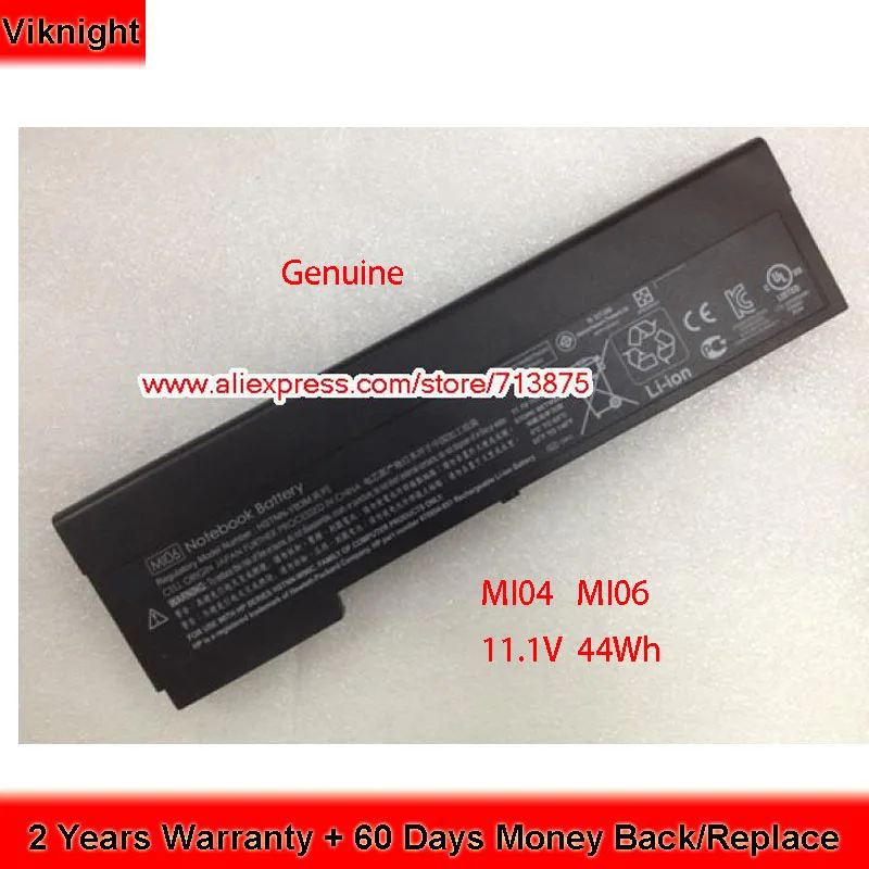 

Genuine 11.1V 44Wh HSTNN-UB3W HSTNN-YB3M Battery for HP 2170P MI04 MI06 HSTNN-OB3L HSTNN-YB3L 670953-341 HSTNN-W90C 670953-851
