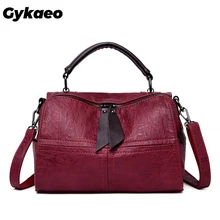 Gykaeo Ретро Женские сумки-мессенджеры женские сумки известных брендов из искусственной кожи винтажные маленькие сумки через плечо для покупок Sac A Dos Femme