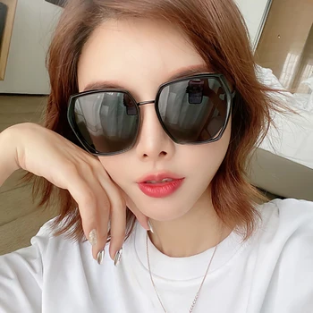 

Fashion Big Frame Multilateral Sunglasses Women's UV Protection Eyewear Outdoor Travel Sunscreen Sun Polarizer Driving Glasses