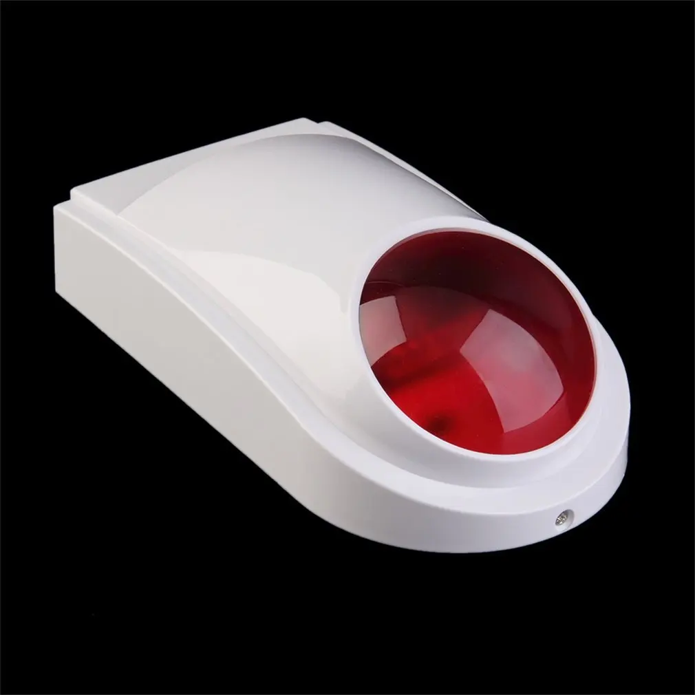 LESHP Security Alarm System For Wif GSM PSTN Home Wireless Outdoor Waterproof  Sound Strobe 105db Flash Alarm Siren