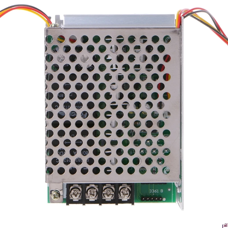 DC 10-55V 12V 24V 36V 60A PWM контроллер скорости двигателя постоянного тока CW CCW Реверсивный переключатель