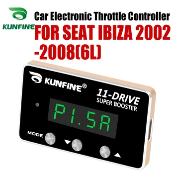 

KUNFINE Car Electronic Throttle Controller Racing Accelerator Potent Booster For SEAT IBIZA 2002-2008(6L) Tuning Parts 11 Drive